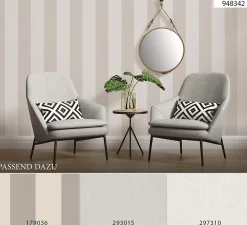 AS Creation Tapete Scandinavian Blossom Blockstreifen