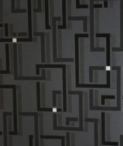 AS Vliestapete Grafik Design Schwarz Spot 2305-22