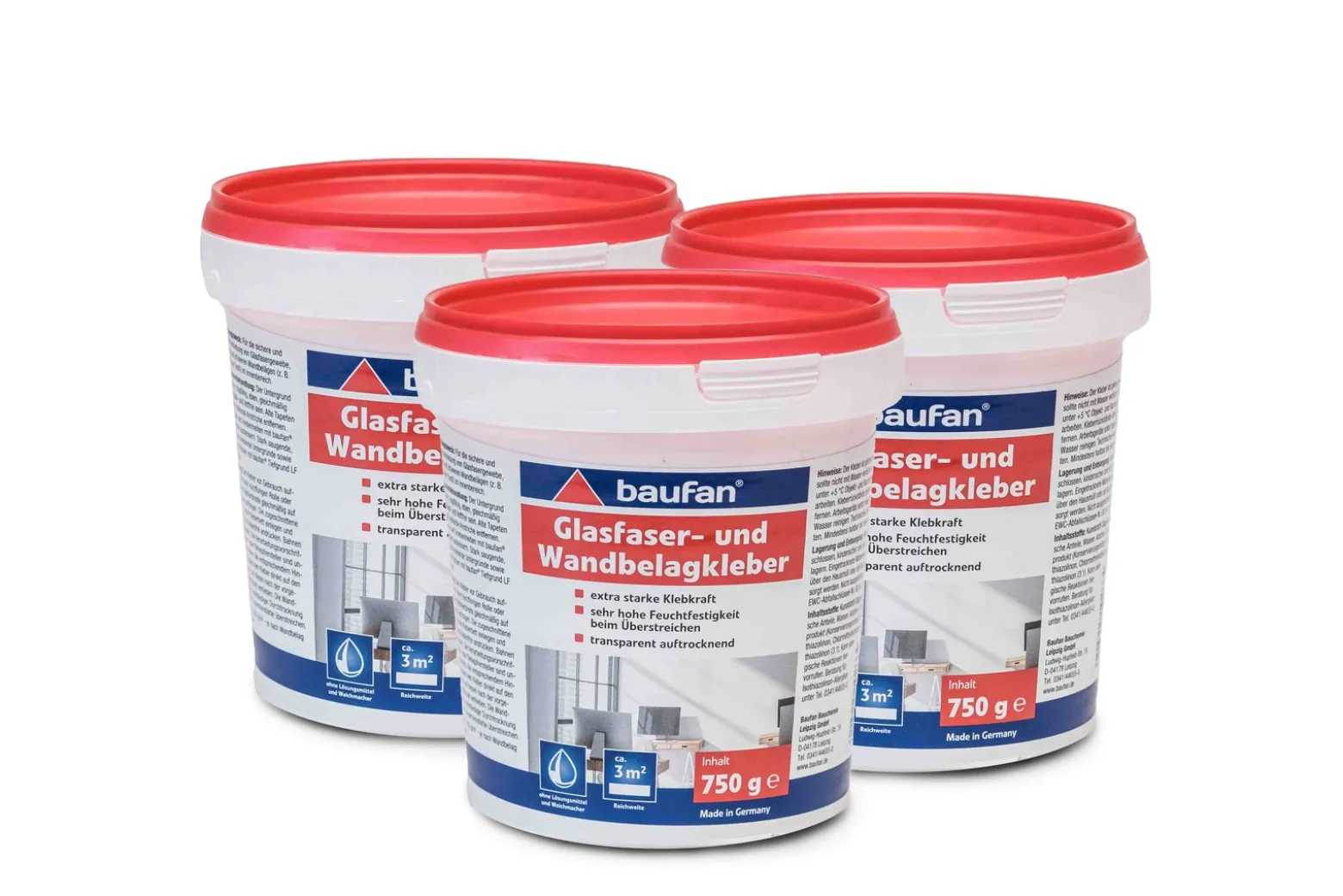 Baufan Glasfaserkleber 750g Klebstoff gebrauchsfertig