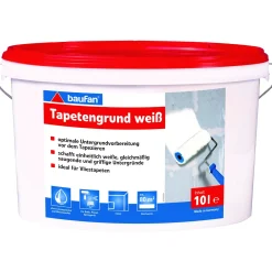 Baufan Tapetengrund lösungsmittelfrei 10 L weiß