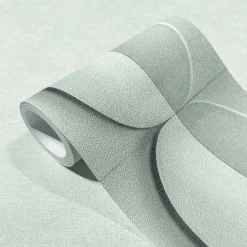 Bordüre Betonoptik 3D Effekt Grafik Hellgrau 34496