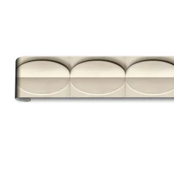 Bordüre Betonoptik 3D Effekt Grafik Creme Beige 34491