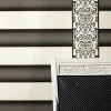 Borte Versace Home Barock weiß schwarz 93547-2