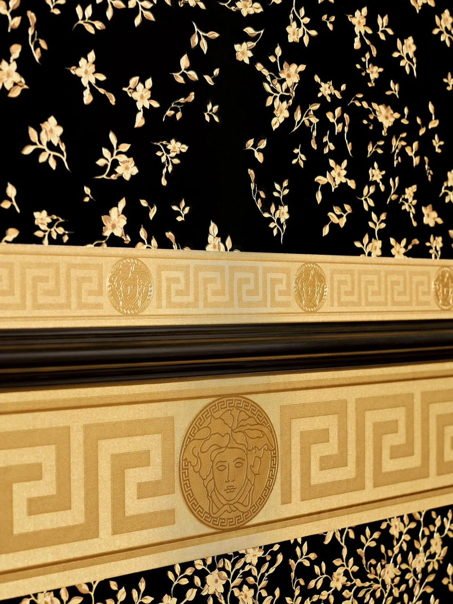 Borte Versace Home Griechisch Medusa gold 93526-2