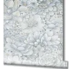 Botanica Vliestapete Blumen Blau Grau 33953