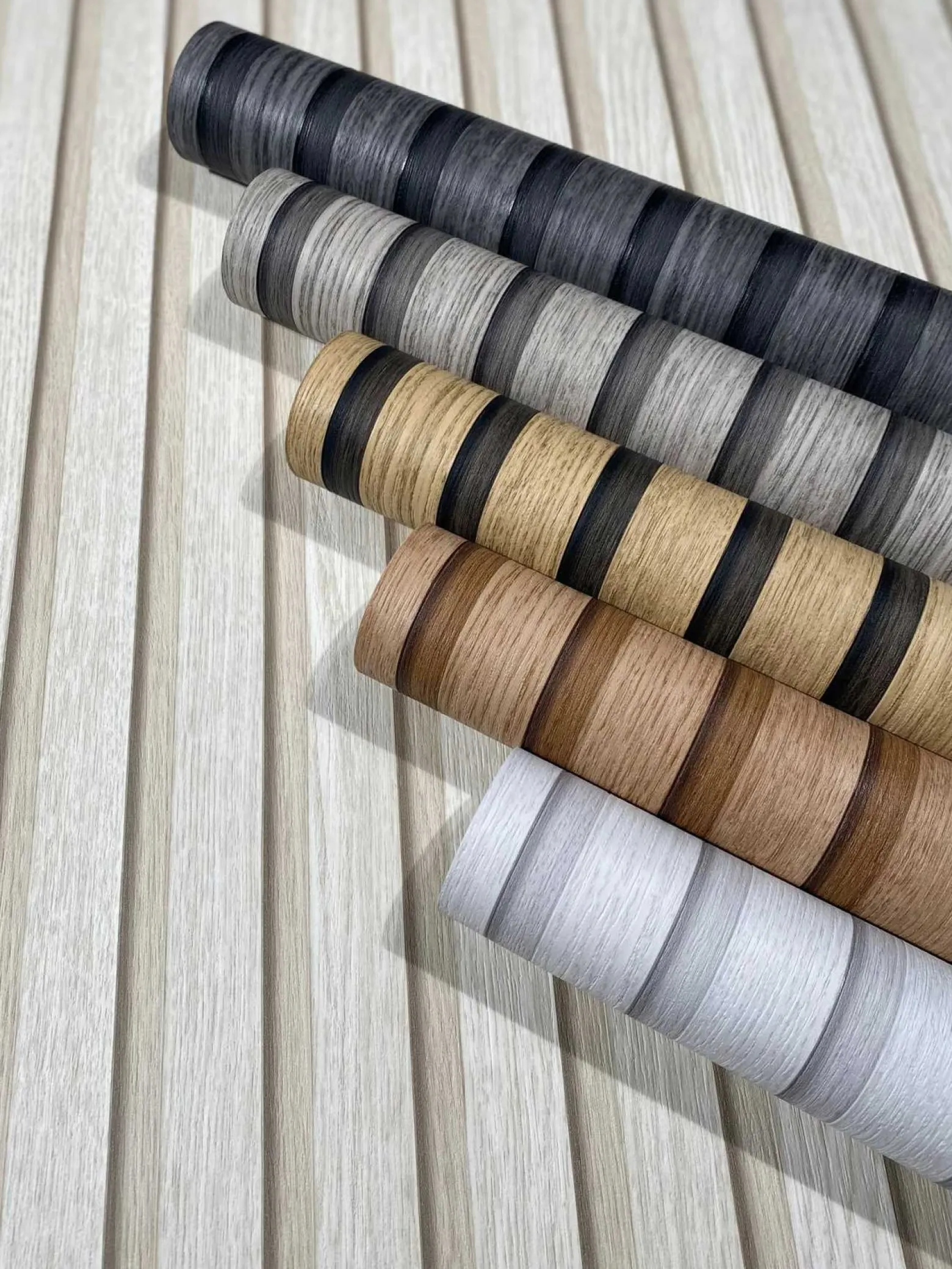 Botanica Vliestapete Holz Paneele Beige Grau 33957