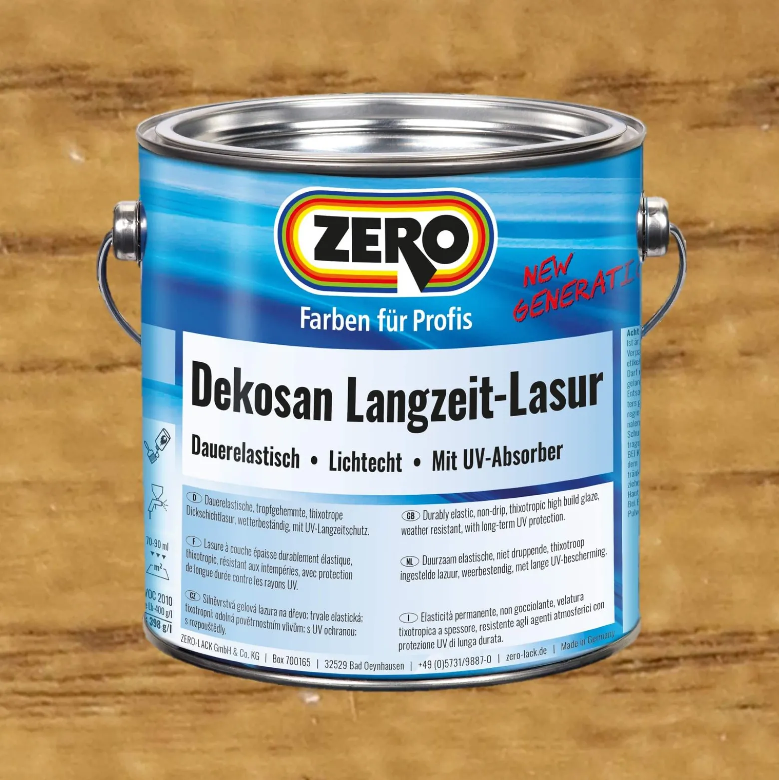 Dekosan Langzeit Lasur AF Holz Außen + Innen 750 ml