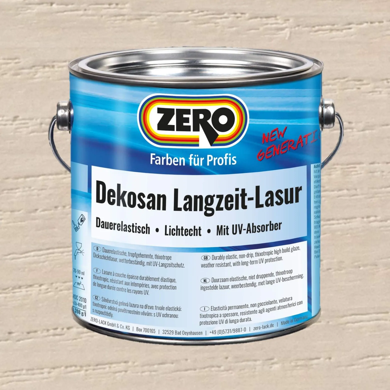 Dekosan Langzeit Lasur AF Holz Außen + Innen 750 ml