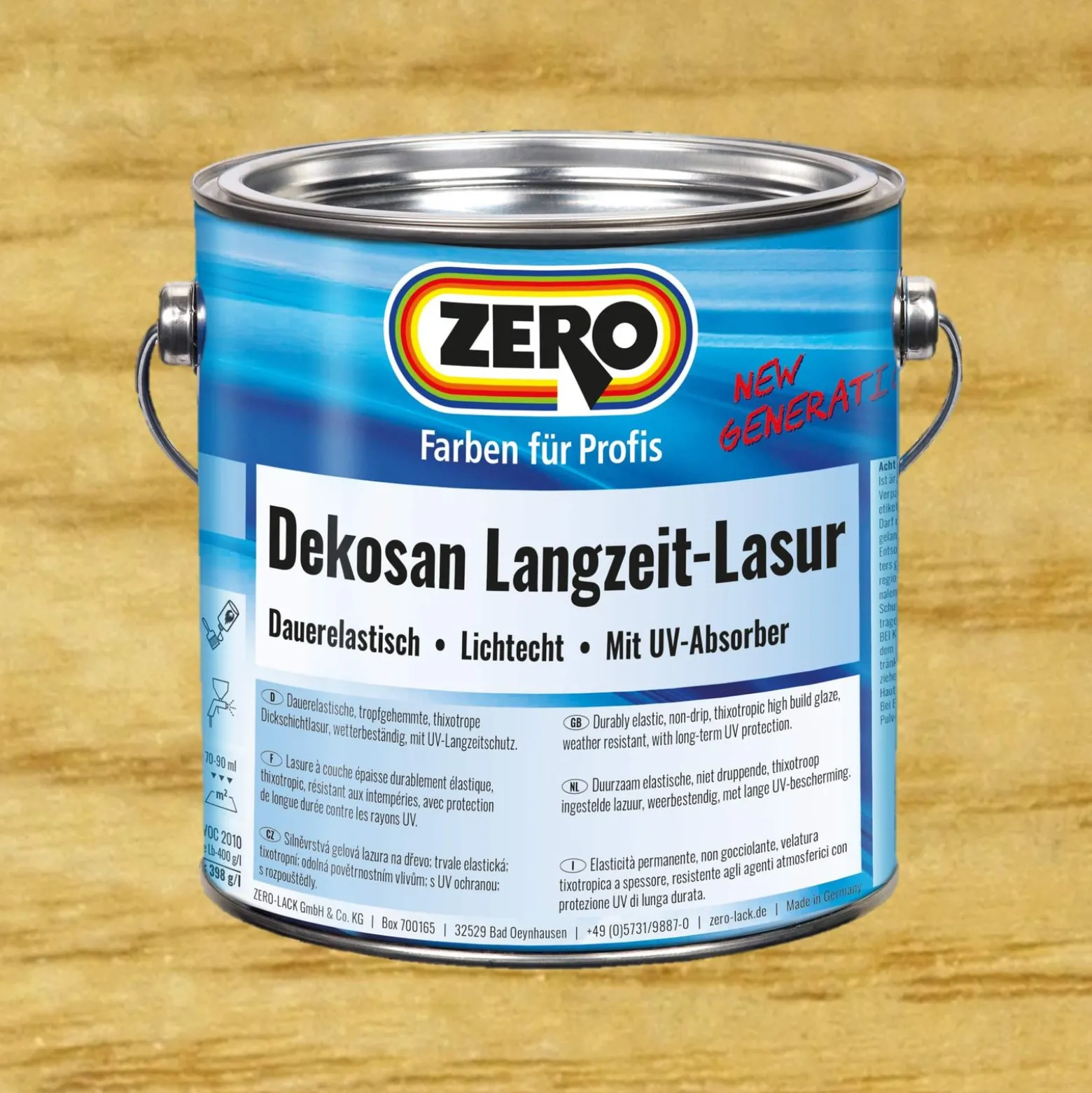 Dekosan Langzeit Lasur AF Holz Außen + Innen 750 ml