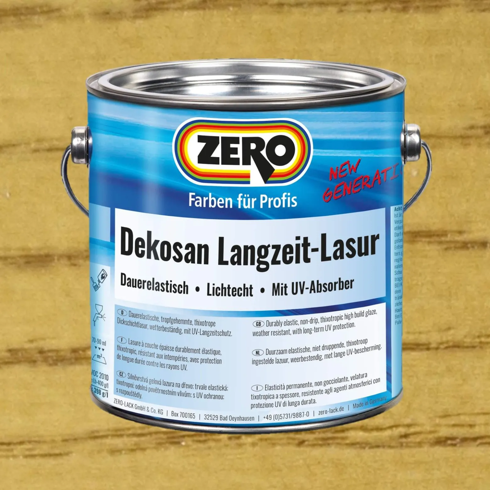 Dekosan Langzeit Lasur AF Holz Außen + Innen 750 ml