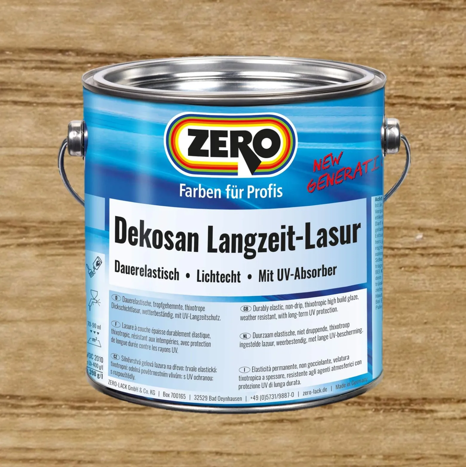 Dekosan Langzeit Lasur AF Holz Außen + Innen 750 ml