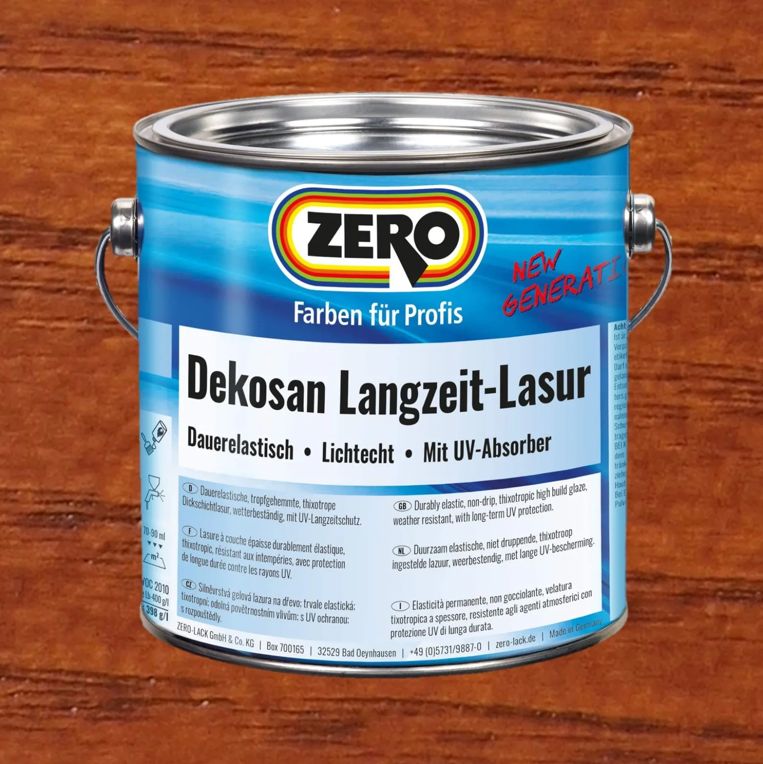 Dekosan Langzeit Lasur AF Holz Außen + Innen 750 ml