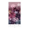 Digitaldruck Elle Floral Blumen Rot Rosa Lila 2267-10