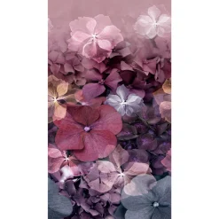 Digitaldruck Elle Floral Blumen Rot Rosa Lila 2267-10