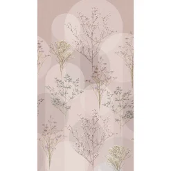 Digitaldruck Elle Grafik Floral Blumen Rosa 2268-10