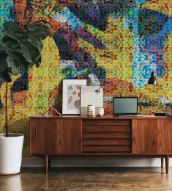 Digitaldruck Fototapete Mosaike bunt DD118825