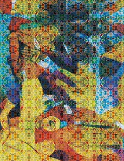 Digitaldruck Fototapete Mosaike bunt DD118825