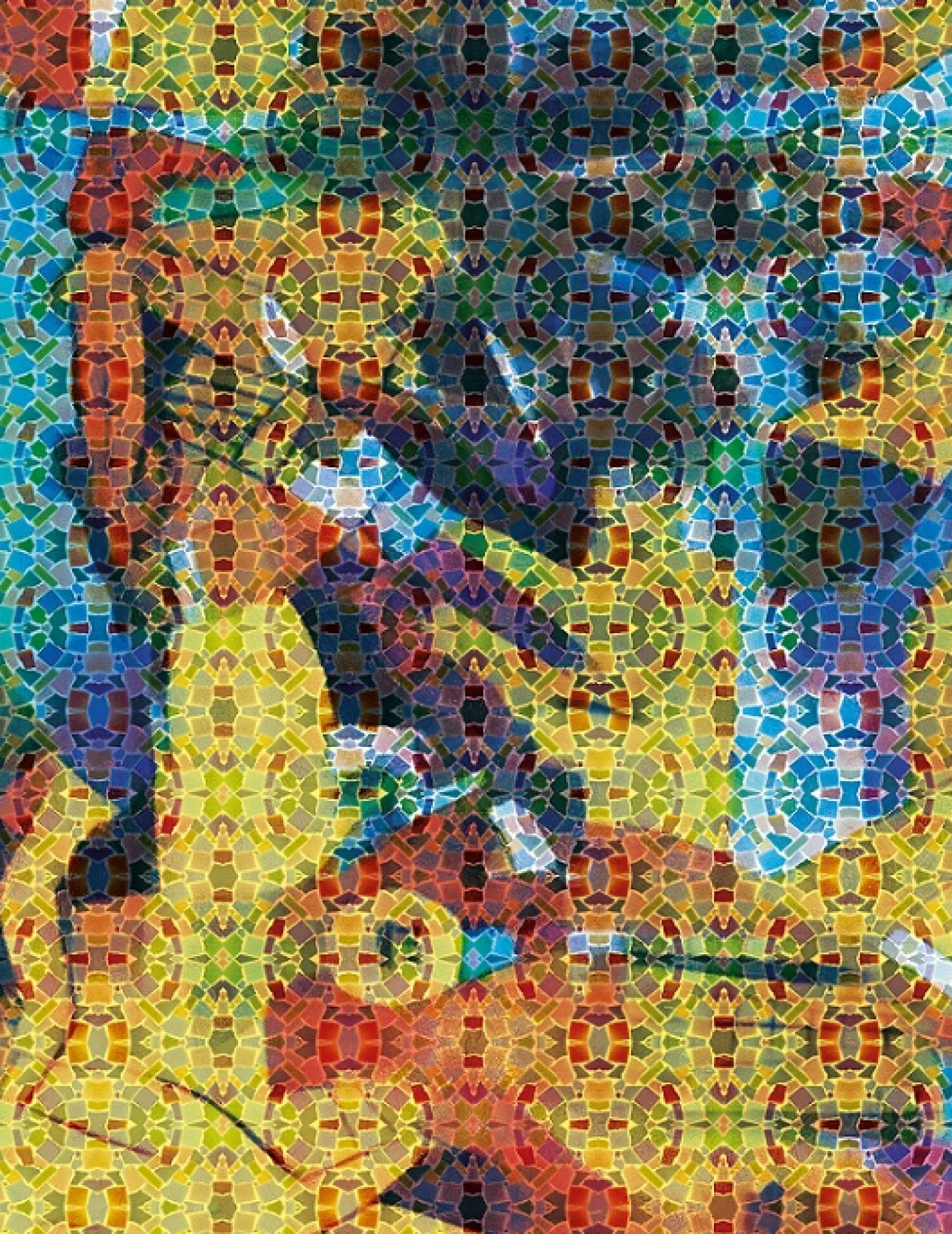 Digitaldruck Fototapete Mosaike bunt DD118825