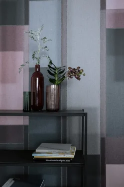 Digitaldruck Grafik Balken rosa grün blau 32753