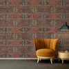 Digitaldruck Vlies-Fototapete Ethno Azteken rot DD116589