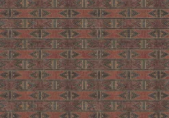 Digitaldruck Vlies-Fototapete Ethno Azteken rot DD116589