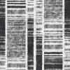 Digitaldruck Vlies Streifen Muster Schwarz Weiß 33130