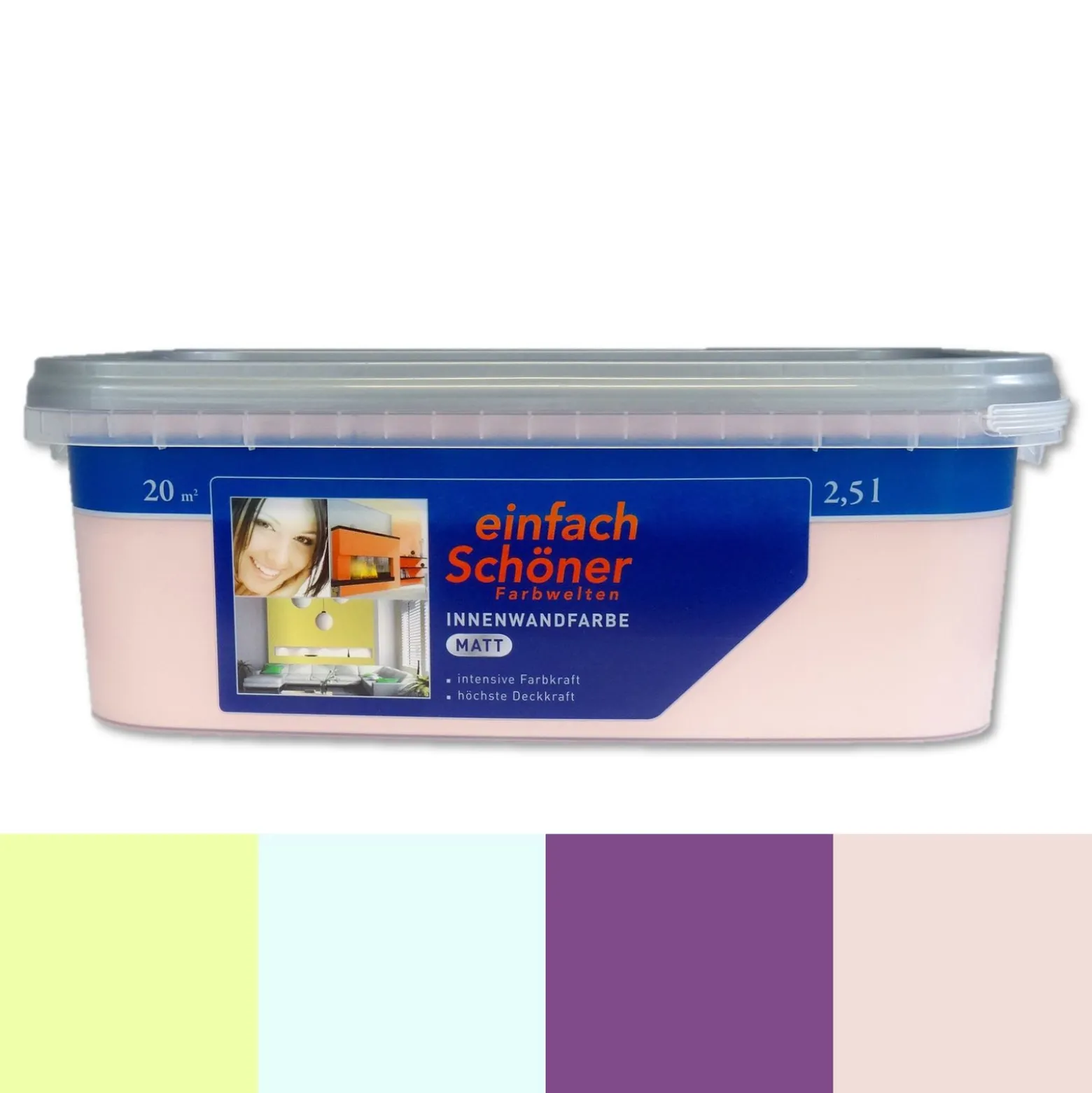 einfach Schöner Innenwandfarbe höchste Deckkraft 2,5L