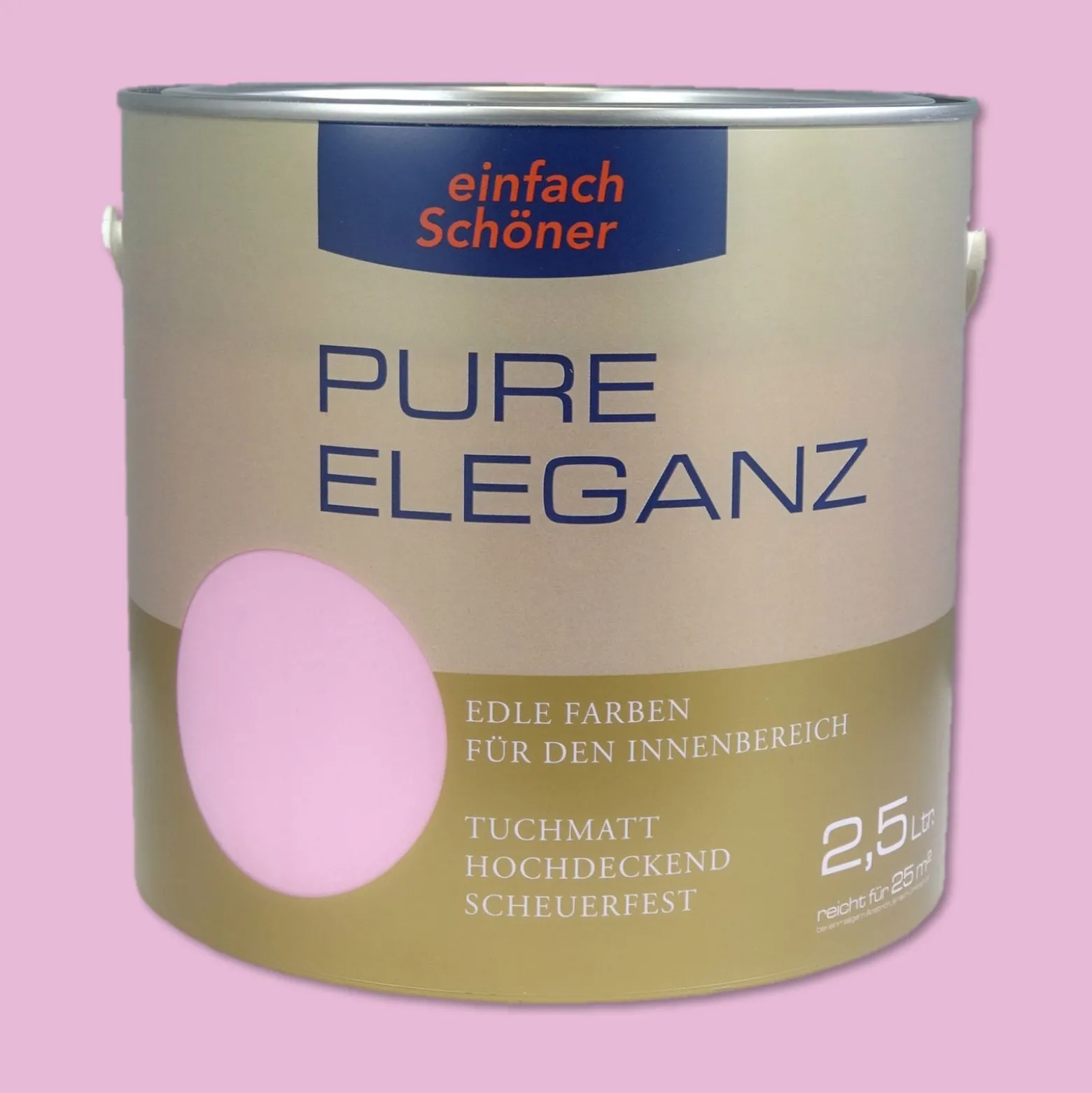einfach Schöner Pure Eleganz Wandfarbe scheuerfest 2,5L
