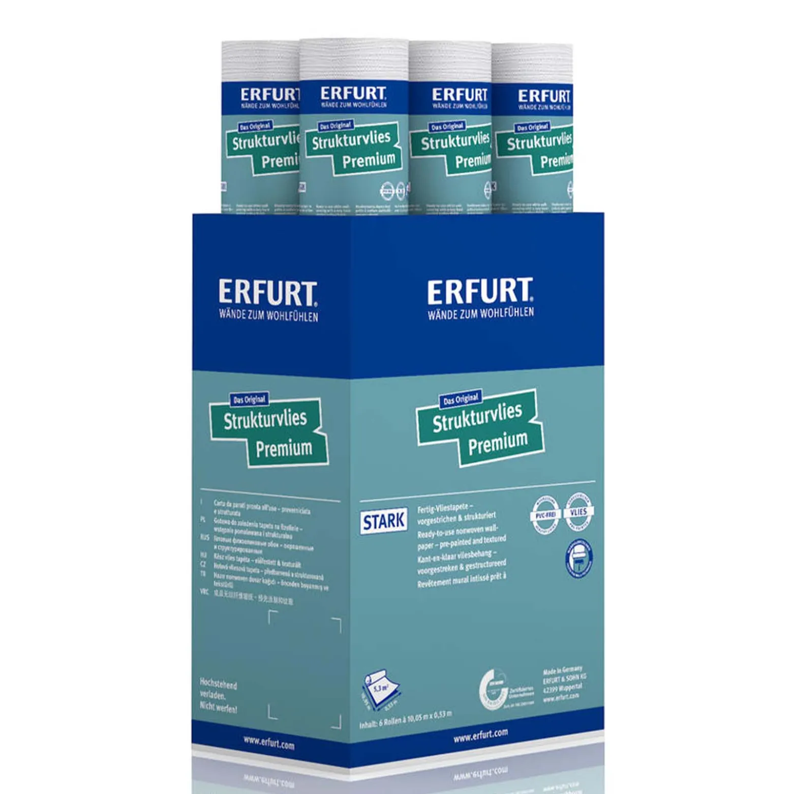 Erfurt Strukturvlies Premium 502 Muster Vliestapete