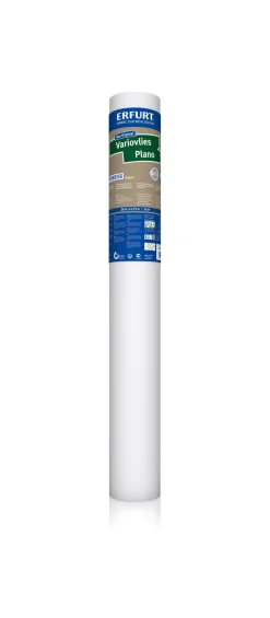 Erfurt Variovlies Glattvlies Tapete Plano Superweiß 15 m²