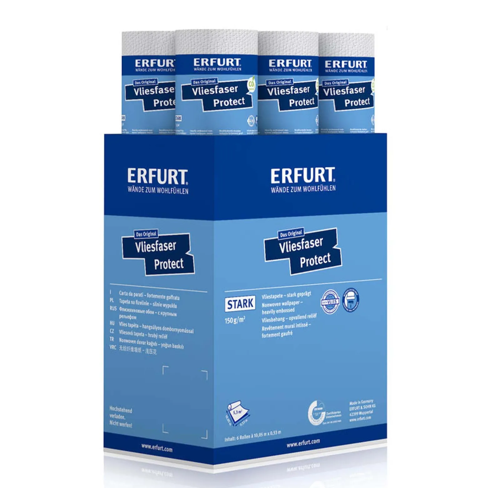 Erfurt Vliesfaser Protect 205 Vliestapete atmungsaktiv