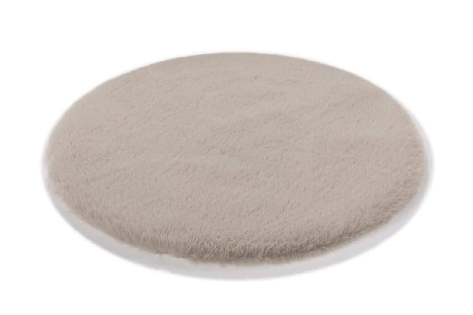 Fellteppich flauschig beige Dekofell weich Astra Elda