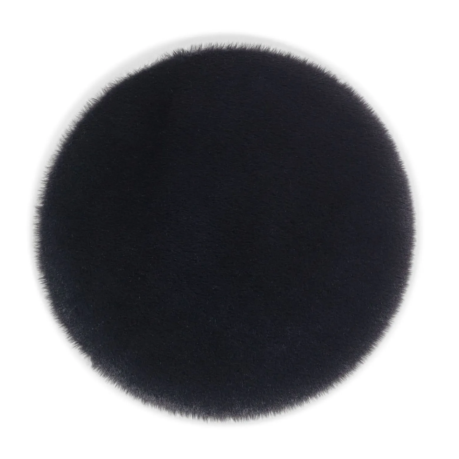 Fellteppich flauschig schwarz Dekofell weich Astra Elda