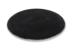 Fellteppich flauschig schwarz Dekofell weich Astra Elda
