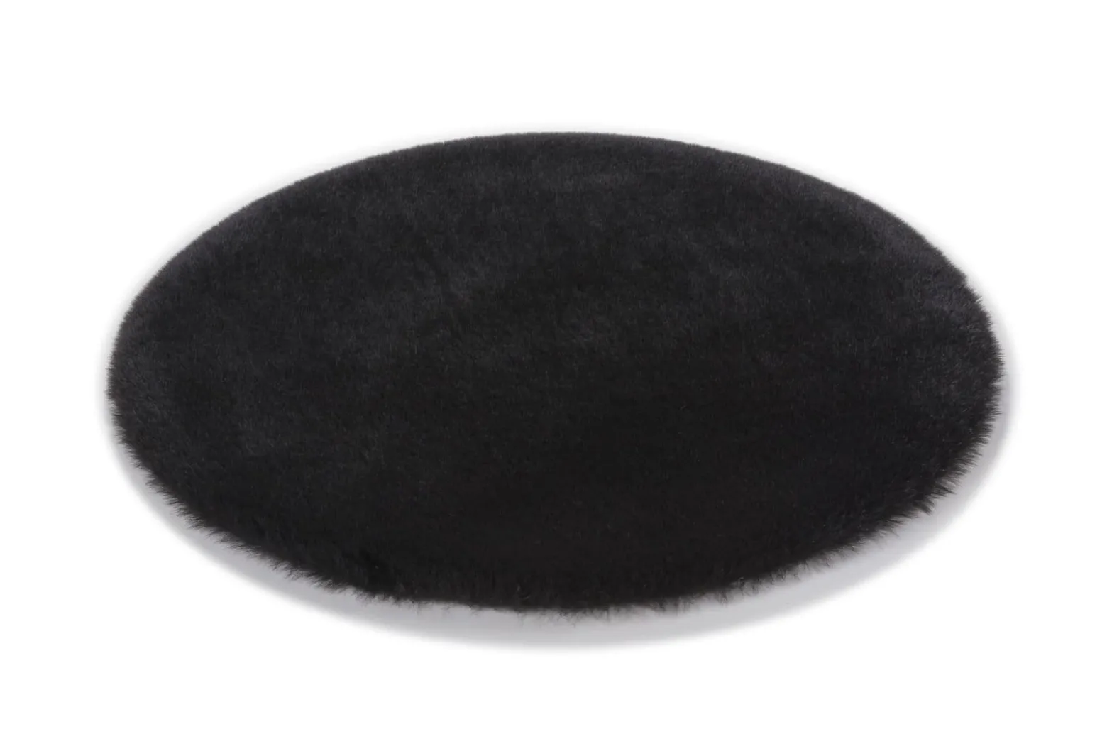 Fellteppich flauschig schwarz Dekofell weich Astra Elda