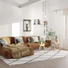 Flächenvorhang creme halbtransparent 60x245 5802-17