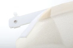Flächenvorhang creme halbtransparent 60x245 5802-17