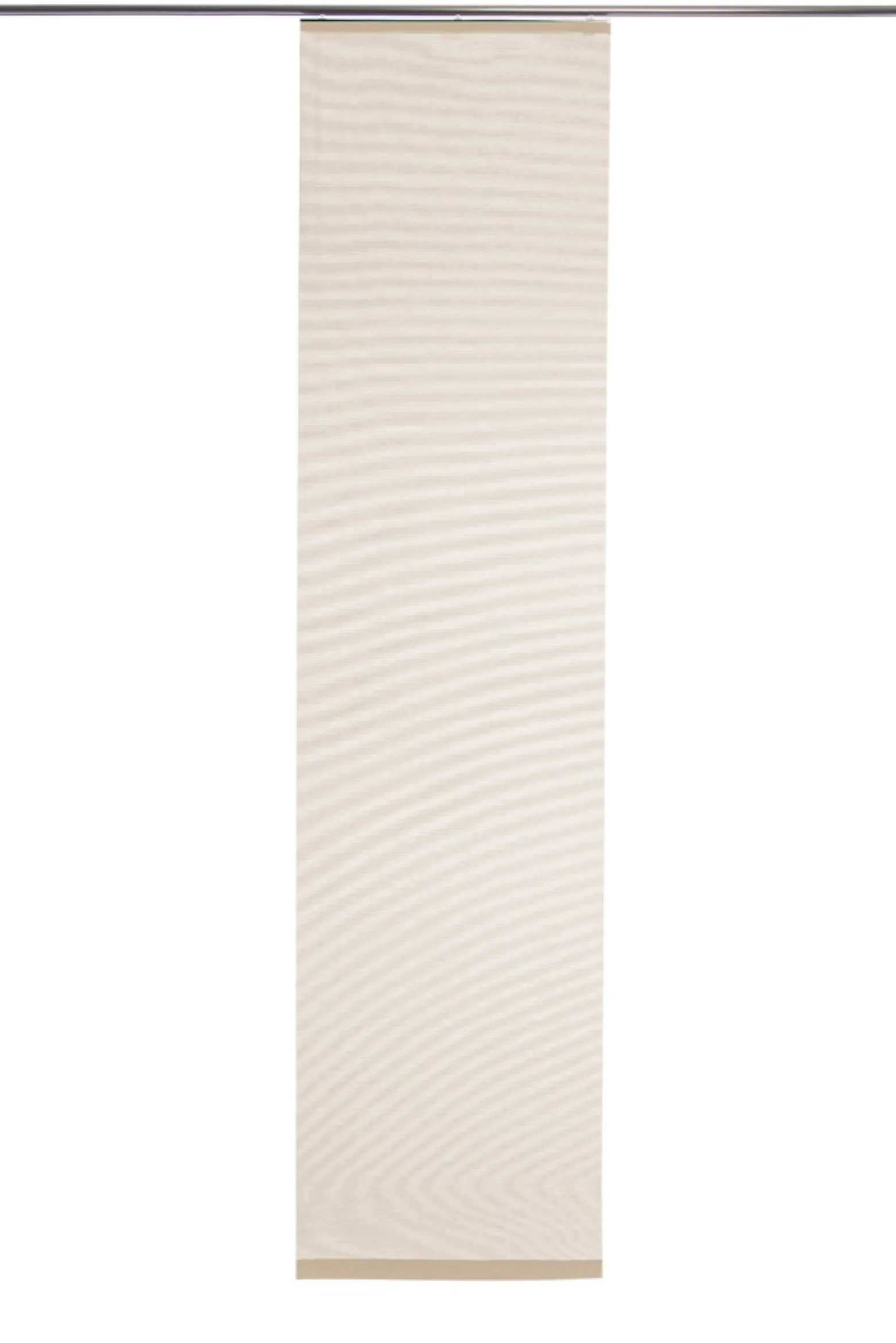 Flächenvorhang creme halbtransparent 60x245 5802-17