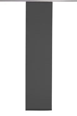 Flächenvorhang schwarz halbtransparent 60x245 5840-31
