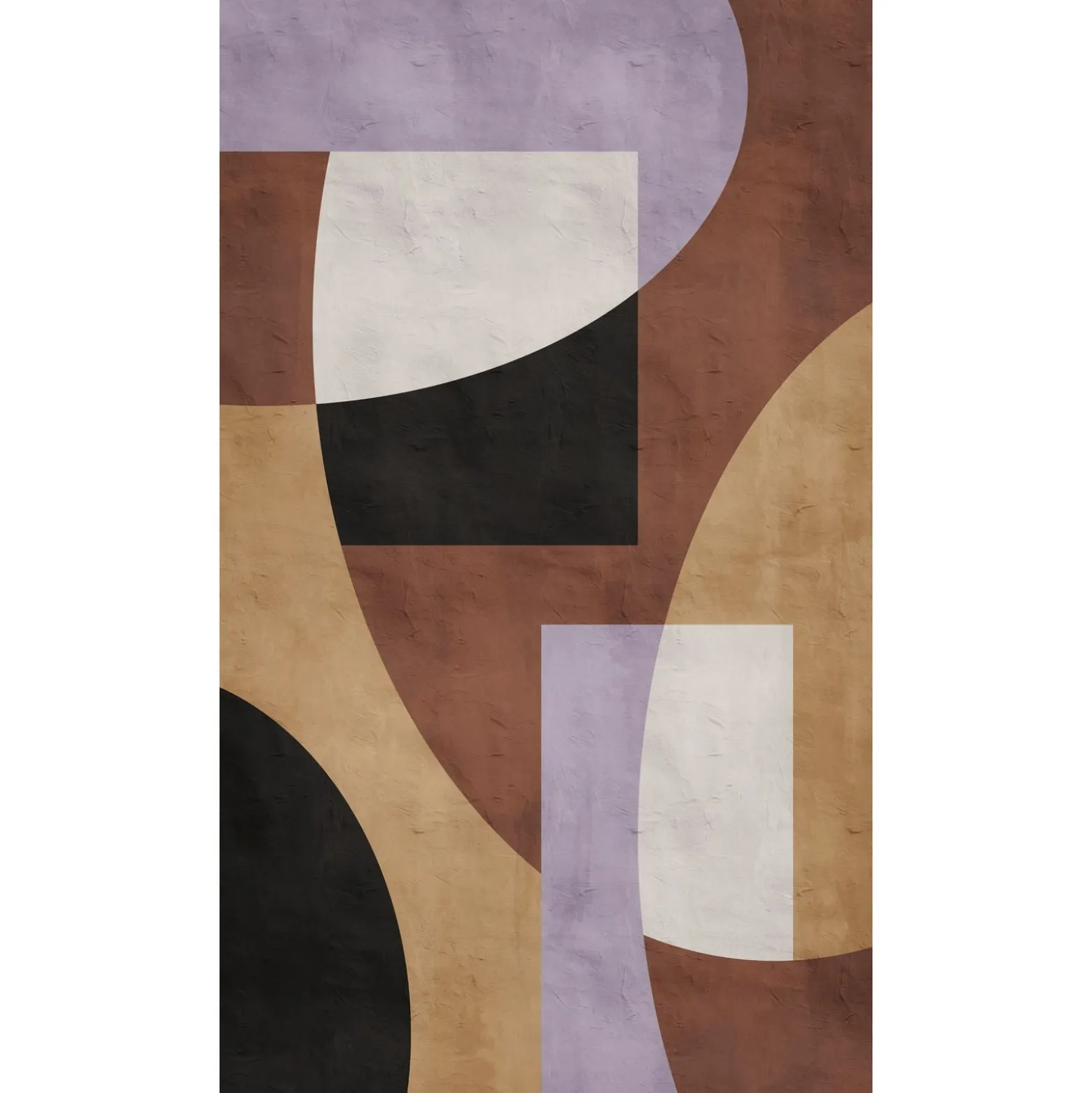 Fototapete Abstrakt Grafik Braun Lila Schwarz 39859-1