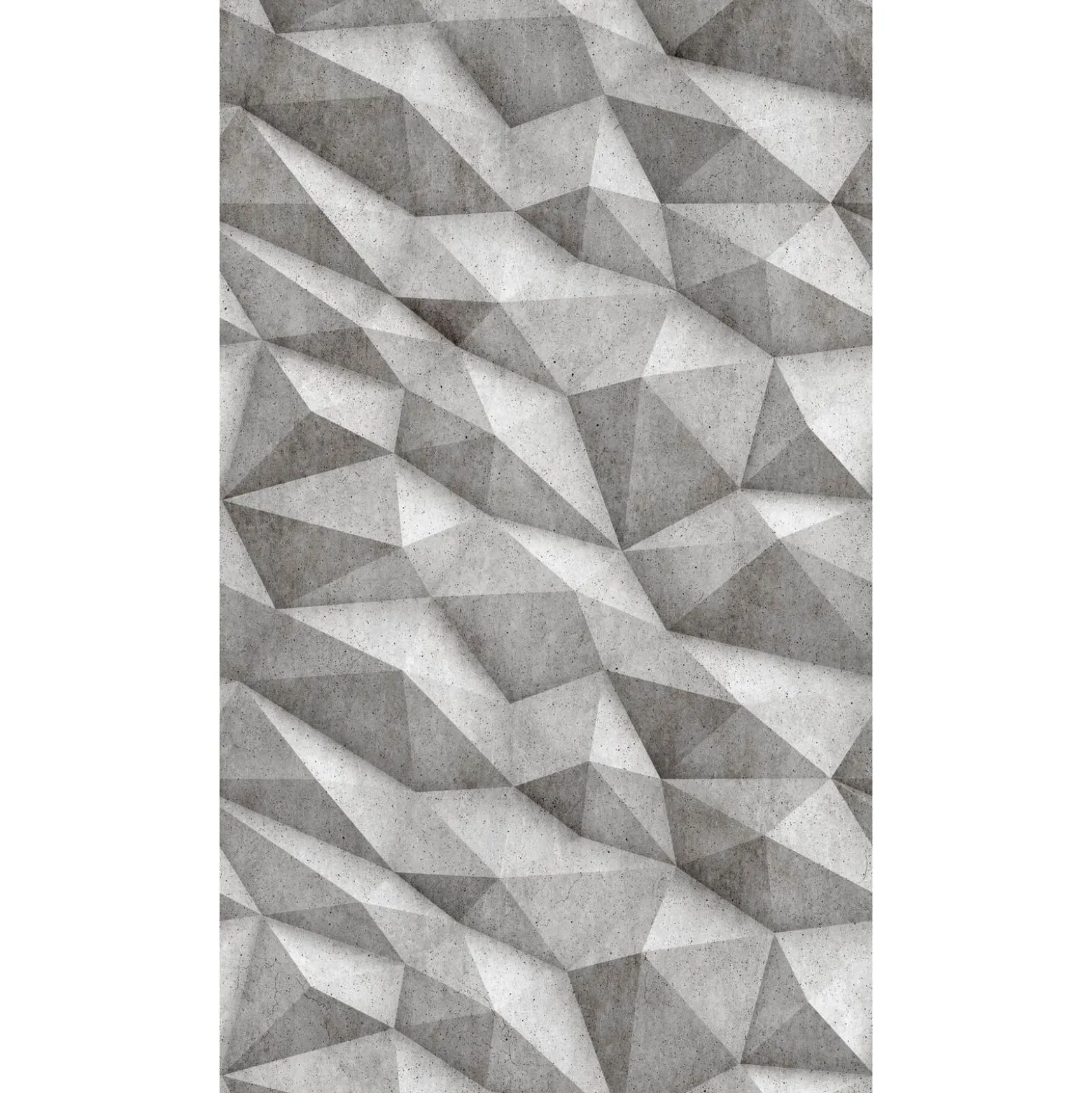 Fototapete Betonoptik Geometrisch Grau 39844-1