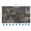 Fototapete Bilder Poster 3D-Effekt Grau Beige 2507N-11