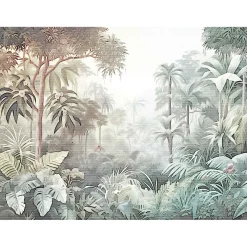 Fototapete Dschungel Motiv Grün Braun 39901-1