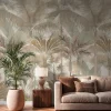 Fototapete Dschungel Palmen Shabby Creme Beige 76190-5