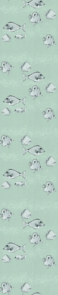 Fototapete Fische Unterwasser Meer grau-grün Marburg