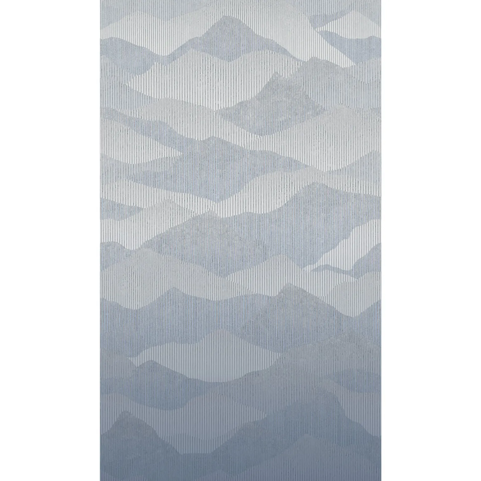 Fototapete Guido Maria Kretschmer Berge Grafik blau