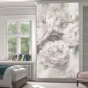 Fototapete Guido Maria Kretschmer Blumen grau creme