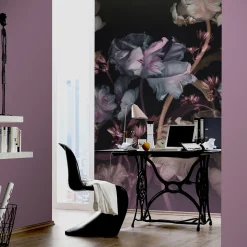 Fototapete Guido Maria Kretschmer Floral schwarz lila