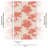 Fototapete Landschaft Bäume Creme Rot 39876-1