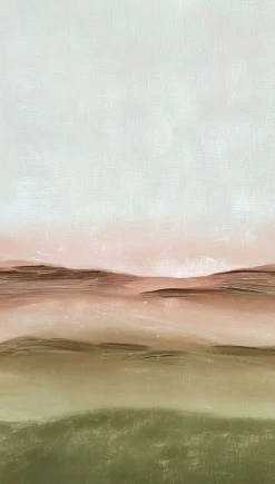 Fototapete Landschaft Naturmotiv Grün Braun Blau 79216-5